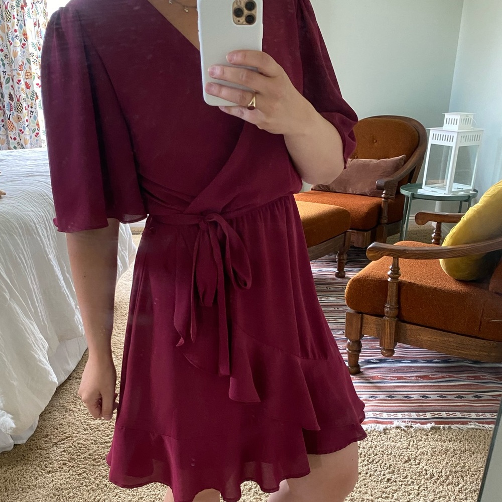 Francesca’s pink dress size medium!